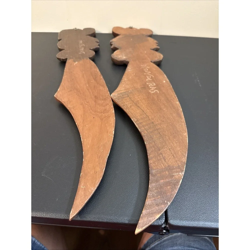 Hand Carved Wooden Swords Honduras